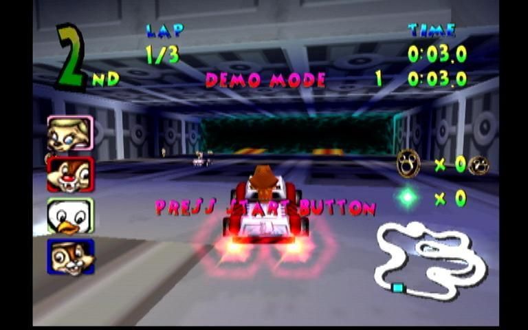 Walt Disney World Quest: Magical Racing Tour screenshot 4 for Sega Dreamcast
